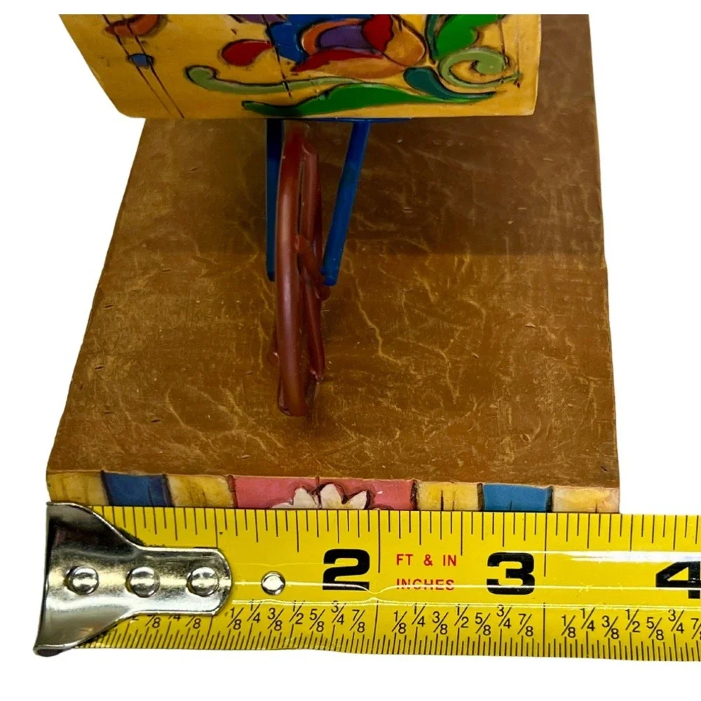 Jim Shore 2004 "A Bunny's Work is Never Done" Easter Bunny Wheelbarrow - Picture 6 of 16